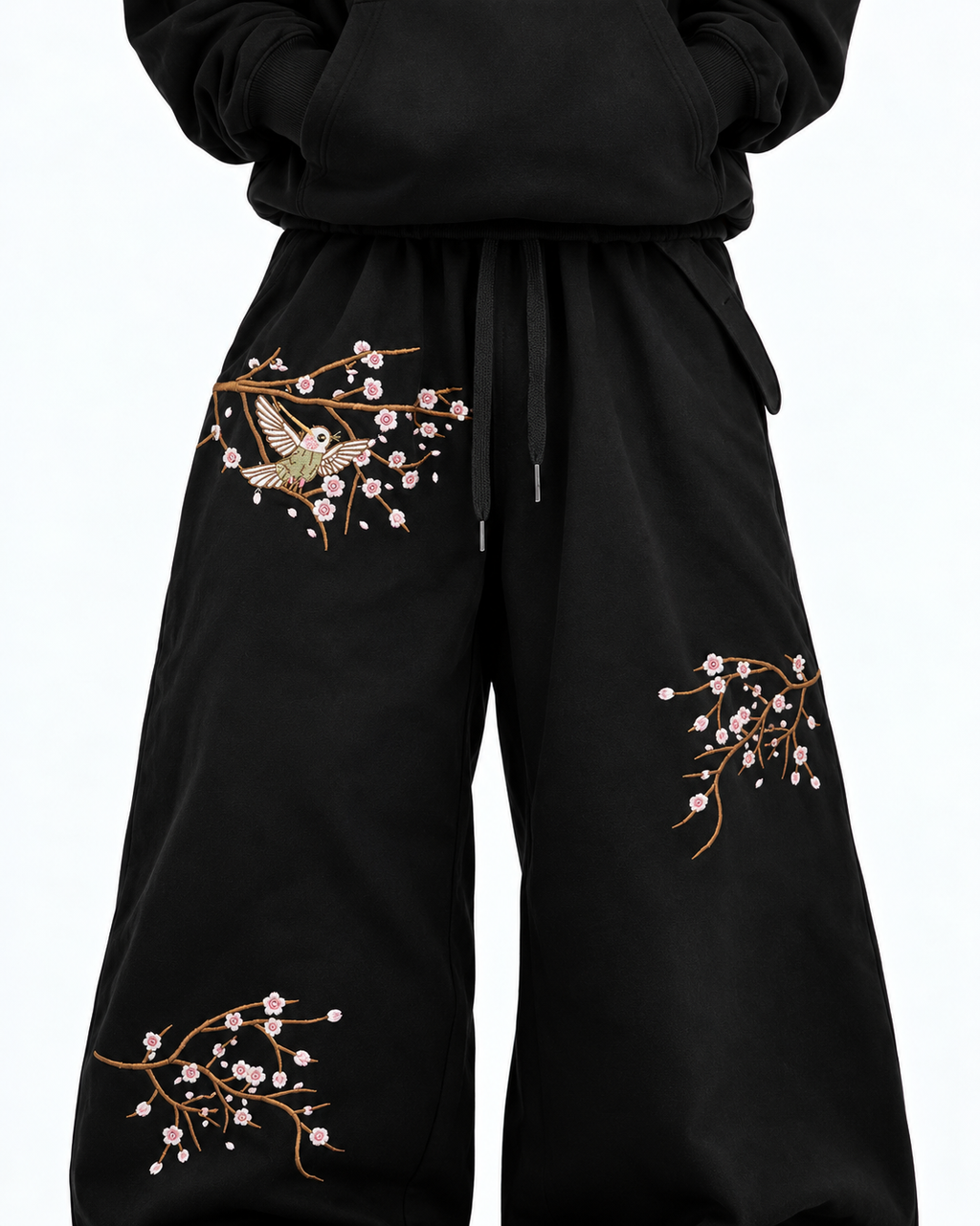 CHERRY BLOSSOM / BARREL SWEATPANTS