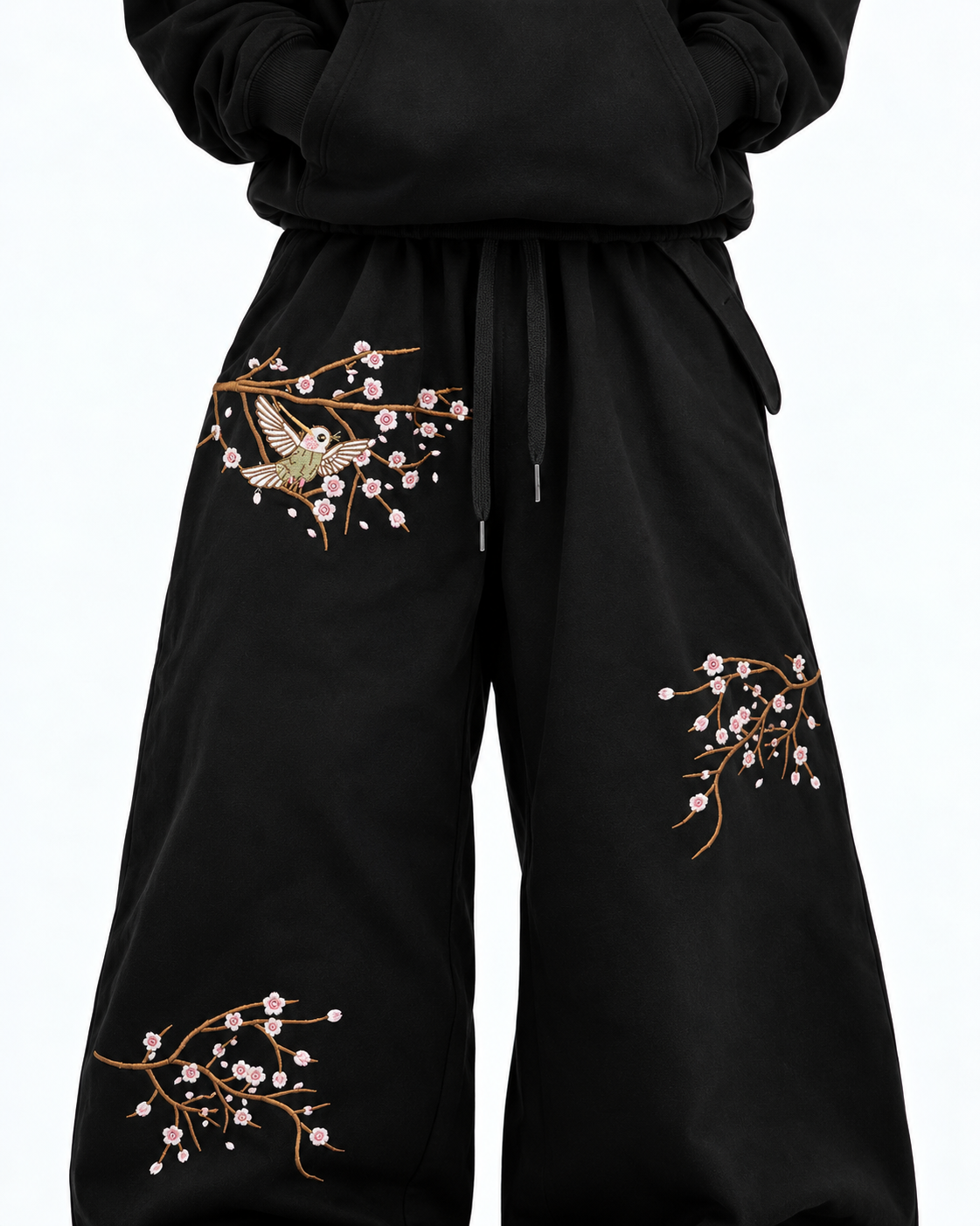 CHERRY BLOSSOM / BARREL SWEATPANTS